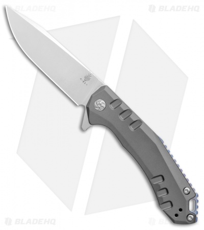 Kizer Basalt Frame Lock KnifeTitanium (3.2" Stonewash) Ki4505