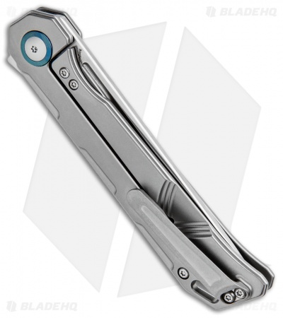 Kizer Begleiter Frame Lock Flipper Knife Titanium (3.5" Tanto) Ki4458T1