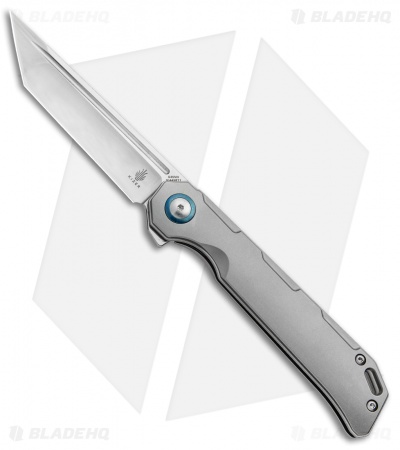 Kizer Begleiter Frame Lock Flipper Knife Titanium (3.5" Tanto) Ki4458T1