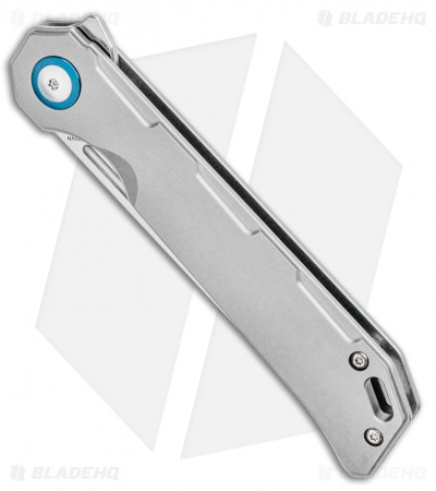 Kizer Begleiter Frame Lock Flipper Knife Titanium (3.5" Satin) Ki4458T2