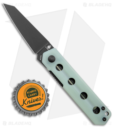 Kizer Azo Converse Liner Lock Knife Natural G-10 (3.5" Black)