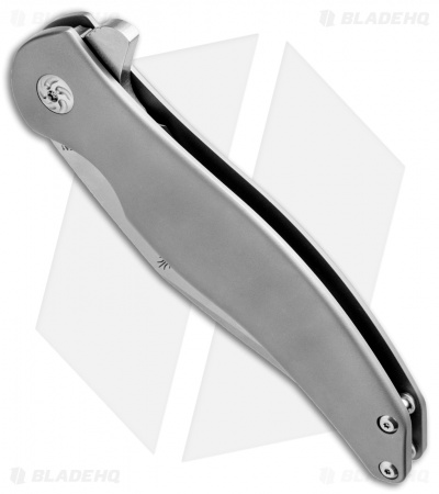 Kizer Cucchiara Compadre Frame Lock Knife Titanium (4.125" Satin) Ki5465A1