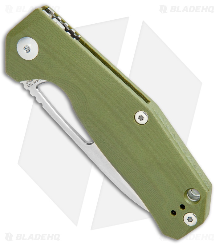 Kizer Vanguard Kesmec Liner Lock Knife OD Green G-10 (3.25" Satin) V4461N3