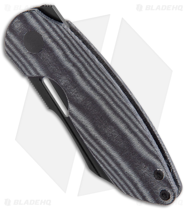 Kizer D.O.C.K. October Liner Lock Knife Black Micarta (2.9" Black) KI3569-A