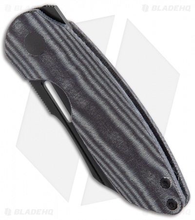 Kizer D.O.C.K. October Liner Lock Knife Black Micarta (2.9" Black) KI3569-A