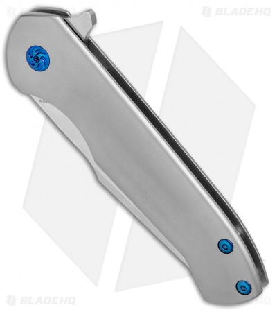 Kizer Degnan Kane Flipper Frame Lock Knife Titanium (3.75" Satin) Ki5467