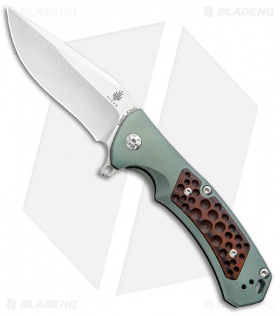 Kizer I.F.T. Frame Lock Knife Titanium (3.1" Stonewash) Ki3452