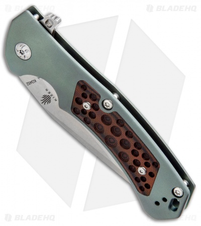 Kizer I.F.T. Frame Lock Knife Titanium (3.1" Stonewash) Ki3452