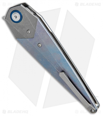 トイガン KeePer.45Elite carry wamagnablowback Kizer Isham Soze - Dagger Liner Lock Knife | Black + Blue