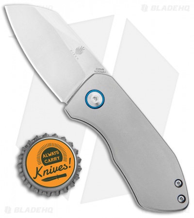 Kizer Jared Price WPK Friction Folder Knife Titanium (2.5" Stonewash) Ki2534A1