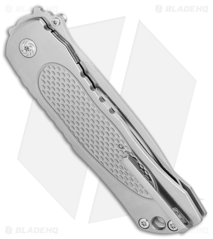 Kizer Jernigan Wakulla Spear Point Frame Lock Knife Ti (3.5" Satin) Ki4497A1