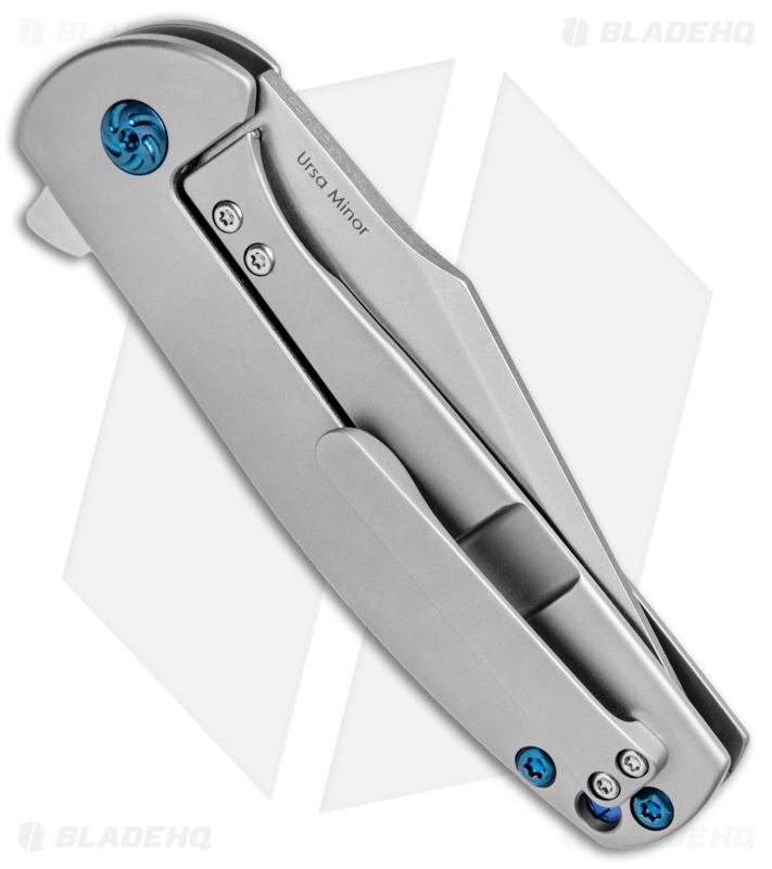 Kizer Laconico Ursa Minor Frame Lock Knife Titanium (3.1" Satin) Ki3472