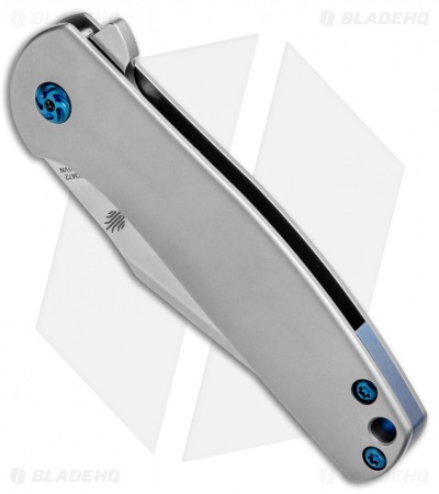 Kizer Laconico Ursa Minor Frame Lock Knife Titanium (3.1" Satin) Ki3472