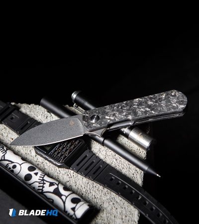 【良好品】 Kizer Laconico Yorkie - Flipper Knife | Carbon Fiber | Blade HQ ルアー・フライ