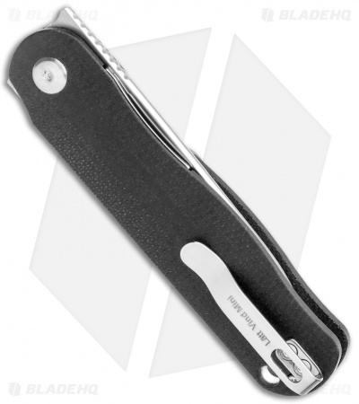 Kizer Lätt Vind Mini Liner Lock Knife Black G-10 (3" Satin) V3567N1