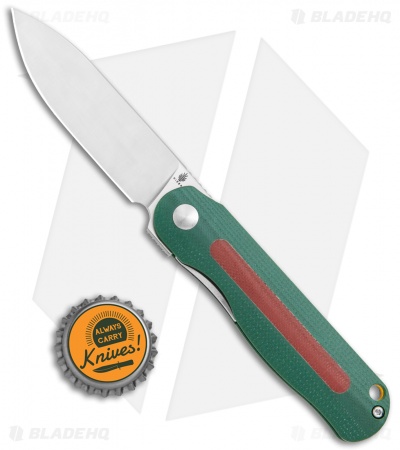 Kizer Lätt Vind Mini Liner Lock Knife Green G-10 (3" Satin) V3567N2