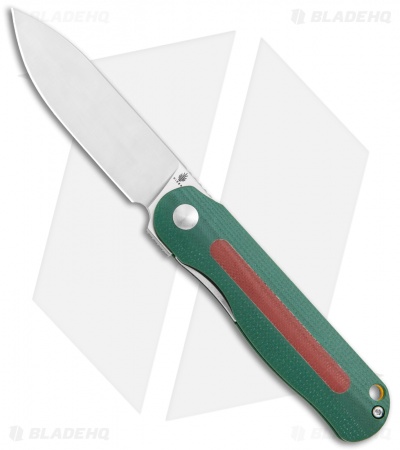 Kizer Lätt Vind Mini Liner Lock Knife Green G-10 (3" Satin) V3567N2