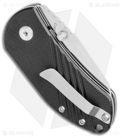 Kizer Lundquist Contrail Liner Lock Knife Black G-10 (2" Satin) V2540C1