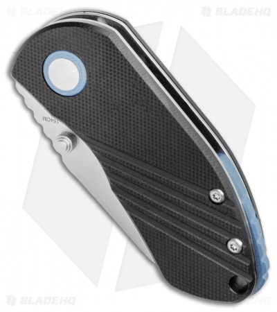 Kizer Lundquist Contrail Liner Lock Knife Black G-10 (2" Satin) V2540C1