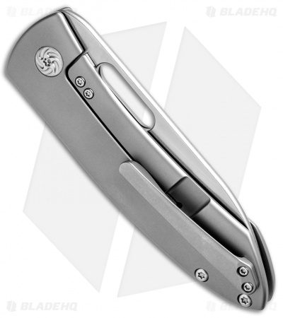 Kizer Lundquist Wanderer Frame Lock Knife Ti (3.3" Stonewash) Ki4500