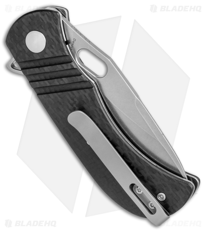 Kizer MV Desert Dog Liner Lock Knife Carbon Fiber (3.1" Satin) Ki4496