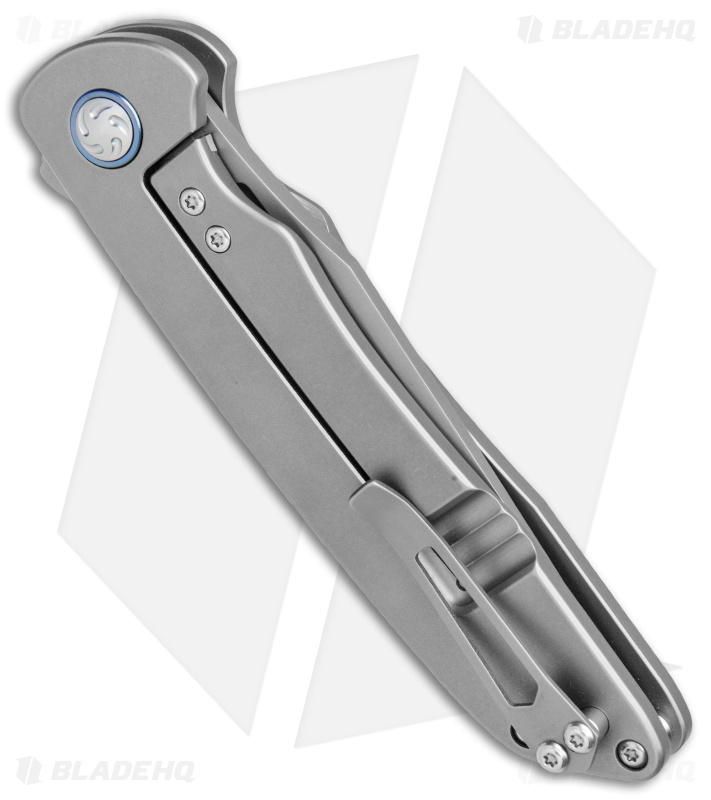 Kizer Nick Swan Matanzas Frame Lock Knife Ti/CF (3.4" Bead Blast) Ki4510A1