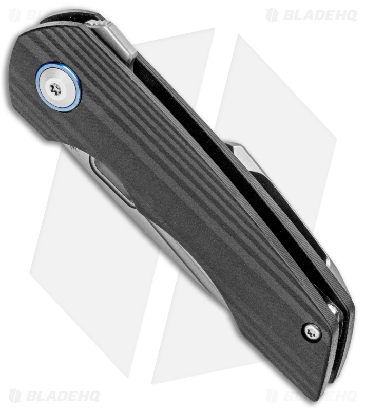 Kizer Nick Swan Microlith Liner Lock Flipper Knife CF (2.4" Bead Blast)