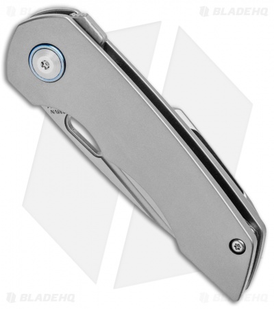 Kizer Nick Swan Microlith Liner Lock Flipper Knife Titanium (2.4" Bead Blast)