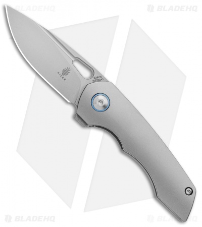 Kizer Nick Swan Microlith - Flipper Knife | Titanium | Blade HQ