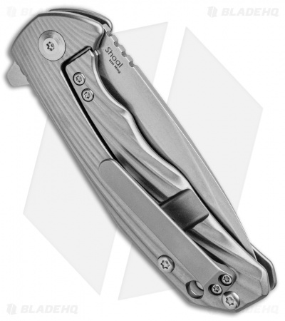 sizukus　BW-Studioカネキ Kizer Ning Shoal Frame Lock Knife 3D Titanium (3