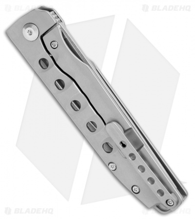 Kizer Noble Frame Lock Knife Titanium (3.50" Stonewash) Ki4550