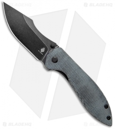  Kizer Pelican Mini Liner Lock Knife Micarta (3.3" Stonewash) V4548N1