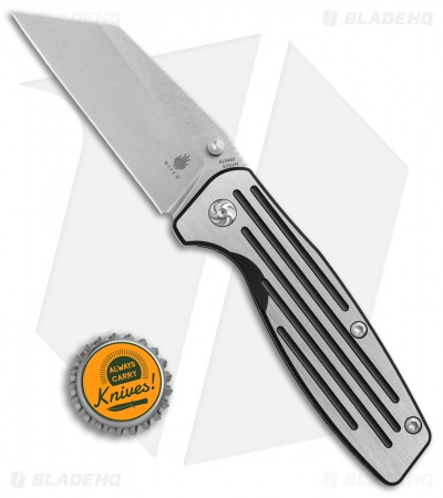 Kizer Pinkerton Rogue Frame Lock Knife Titanium (3" Satin) Ki3480