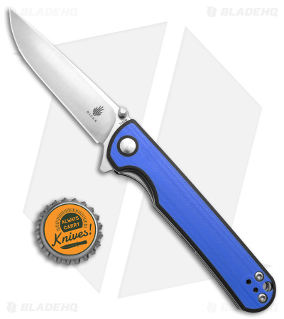 KTP HI-LINE BLADE TYPE PROTO 34インチ Kizer Rapids | Liner Lock Knife | Blue G-10 | V3594FC1