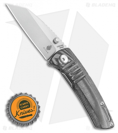 Kizer Shard Liner Lock Knife Black Micarta (2.25" Stonewash) V2531N2