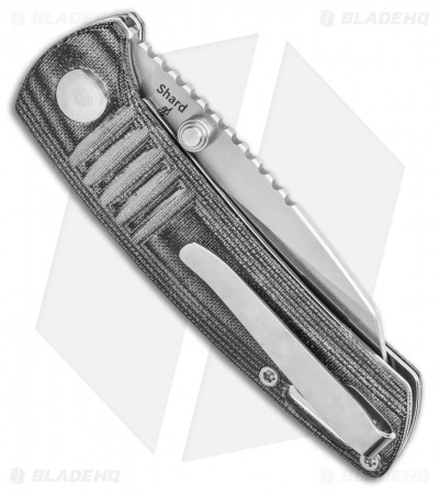 Kizer Shard Liner Lock Knife Black Micarta (2.25" Stonewash) V2531N2