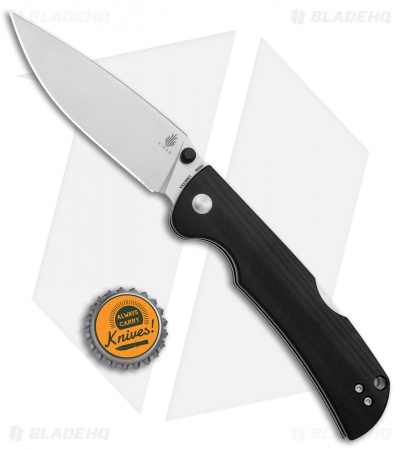 Kizer Slicer Lockback Knife Black G-10 (3.51" Satin) V4538N1