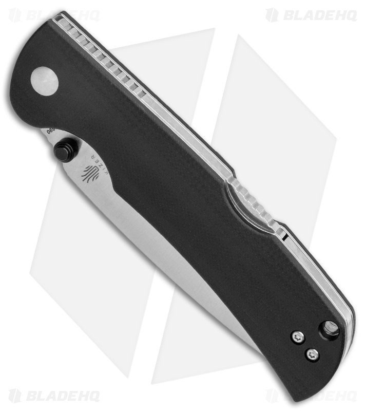 Kizer Slicer Lockback Knife Black G-10 (3.51" Satin) V4538N1