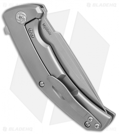 Kizer TK Knives Mjölnir Frame Lock Knife (3.75" Stonewash) Ki4494