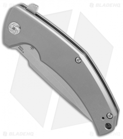 Kizer TK Knives Mjölnir Frame Lock Knife (3.75" Stonewash) Ki4494