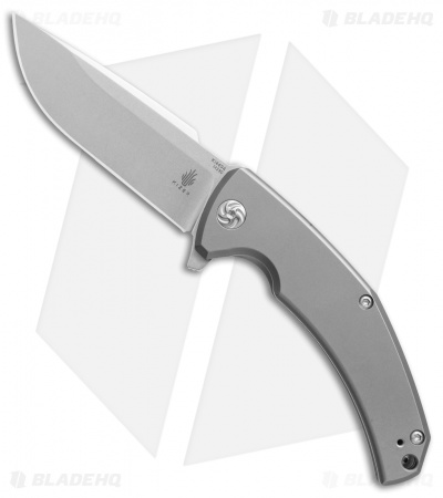 Kizer TK Knives Mjölnir Frame Lock Knife (3.75" Stonewash) Ki4494