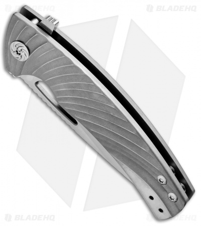 Kizer TK Knives Kyre Flipper Knife Titanium (3.5" Satin) Ki4484A1