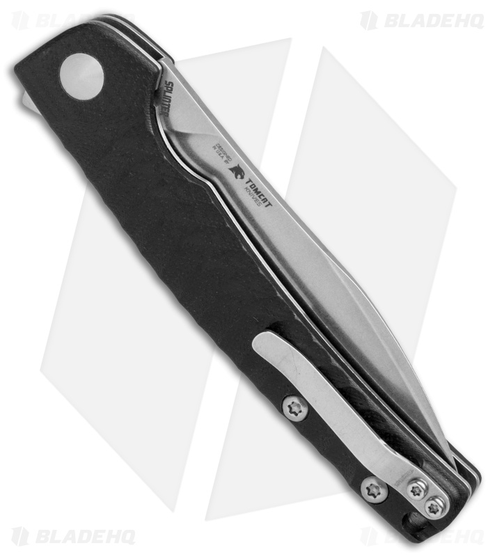 kizer vanguard splinter flipper knife black g 10 3 2 stonewash