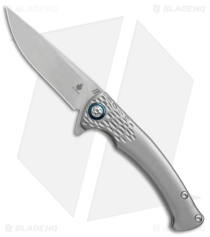 Kizer Uli Hennicke Sealion Frame Lock Knife Titanium (3.3