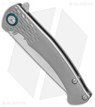 Kizer Uli Hennicke Sealion Frame Lock Knife Titanium (3.3" Satin) Ki4509