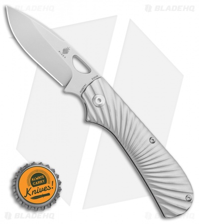 Kizer Vagnino Zipslip Slipjoint Knife Titanium (2.8" Stonewash) Ki3507