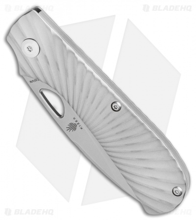 Kizer Vagnino Zipslip Slipjoint Knife Titanium (2.8" Stonewash) Ki3507