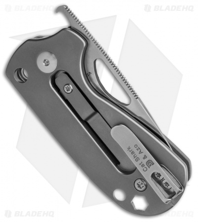 Kizer Vangard Yue/Azo Catshark Folding Knife Gray G-10 (2" SW) V2561-A