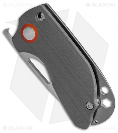 Kizer Vangard Yue/Azo Catshark Folding Knife Gray G-10 (2" SW) V2561-A