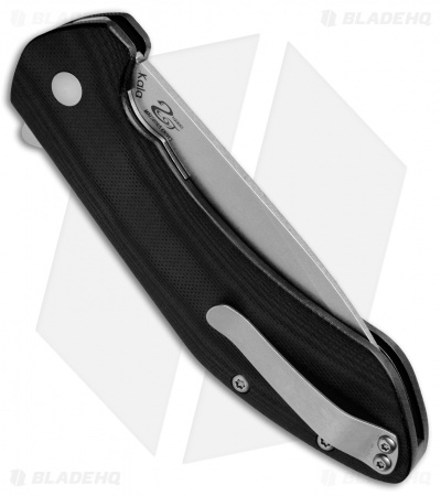 Kizer Vanguard Kala Liner Lock Knife Black G10  (3.75" Stonewash) V4479A1